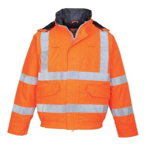 Portwest Bizflame Regn Hi-Vis Anti-Statisk FR Pilotjakke S773