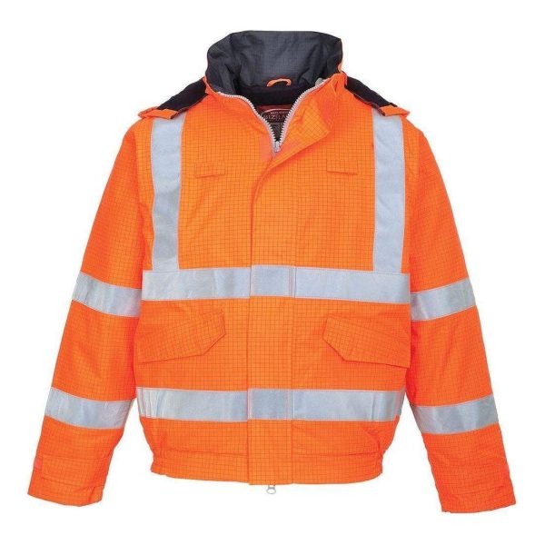 Portwest Bizflame Regn Hi-Vis Anti-Statisk FR Pilotjakke S773